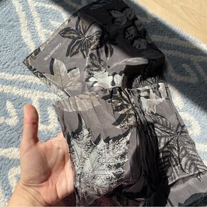 jones new york silk foliage scarf